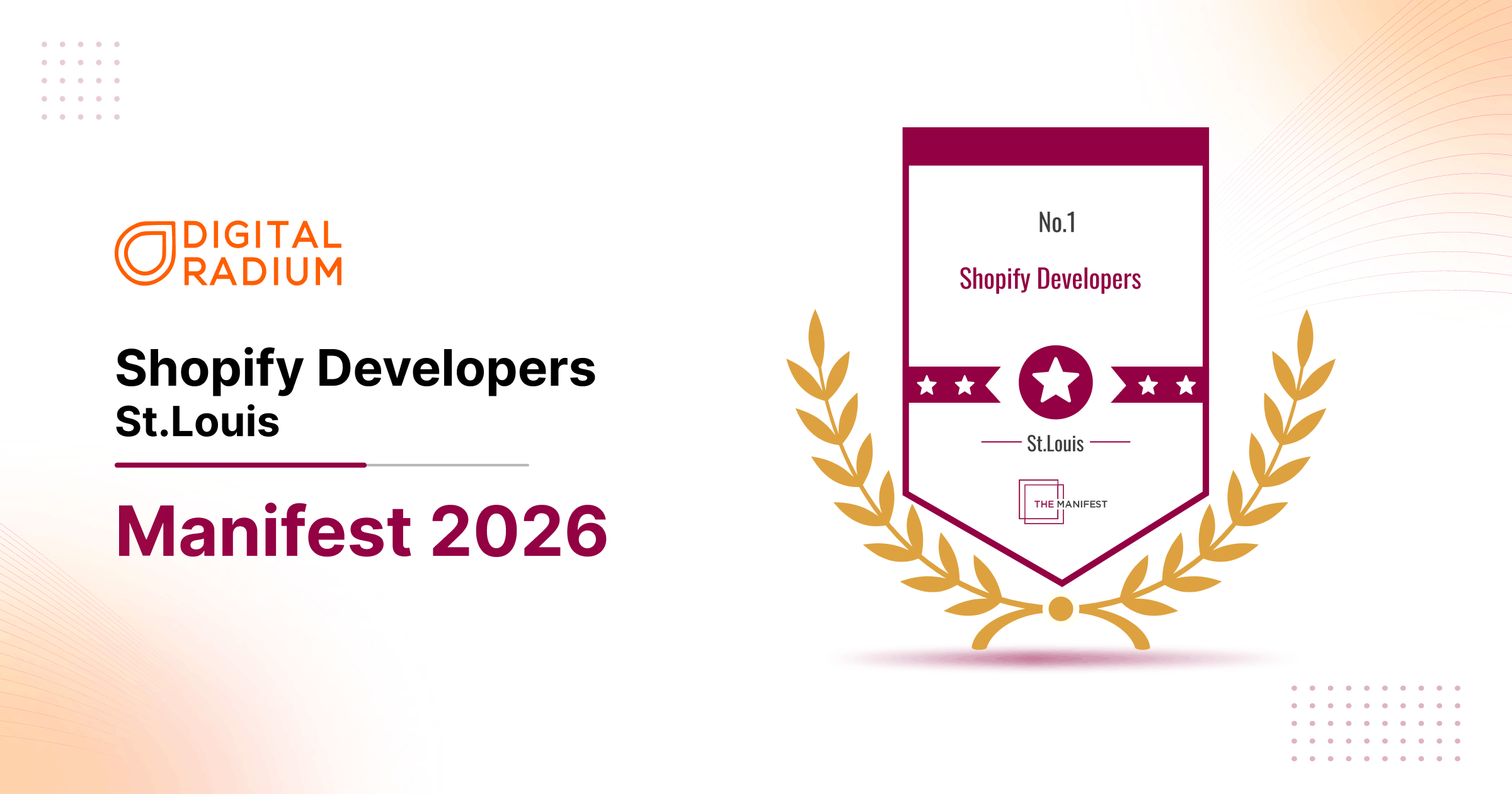 Digital Radium Tops The Manifest’s 2026 Shopify Ranking for St. Louis